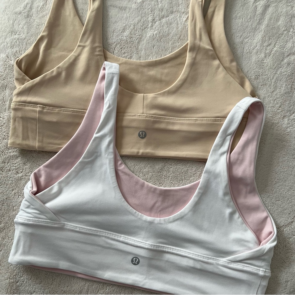 Lululemon (2 Pc Bundle) Align Reversible Sports B… - image 1